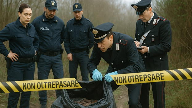 Sentono un cattivo odore dal sacco, lo aprono e ci trovano pezzi di corpo: "Sono del ragazzo scomparso"