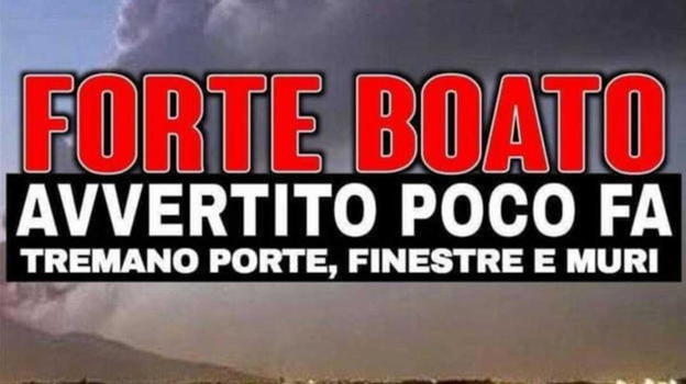 Italia, potente boato: tremano finestre, porte e muri