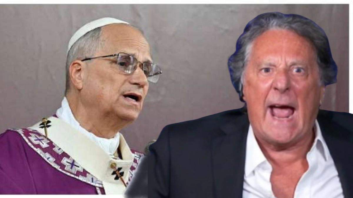 Enzo Iacchetti, dichiarazioni senza precedenti contro Papa Leone