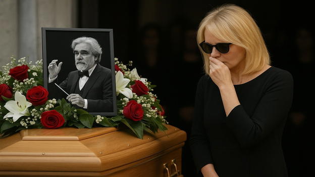 "Che cafonata". Bufera ai funerali di Vessicchio dopo il gesto di Maria de Filippi