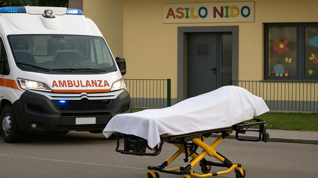 Bimbo di 2 anni deceduto in un asilo nido: la maestra non ha retto
