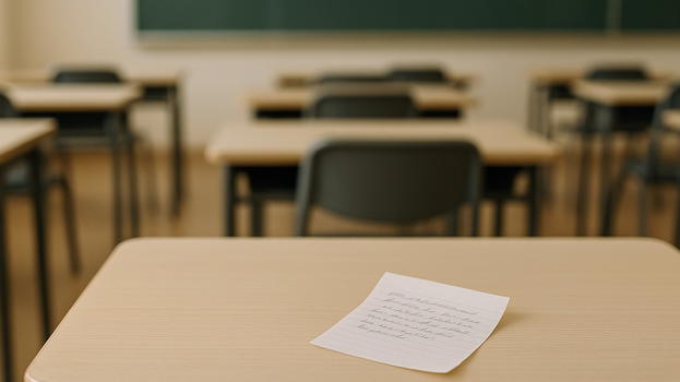 12enne muore a scuola, sul banco un biglietto: "Scusate ma..