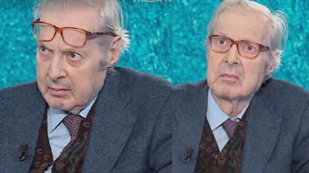 "Vergogna, avvoltoi". Sgarbi a Domenica In ma è bufera