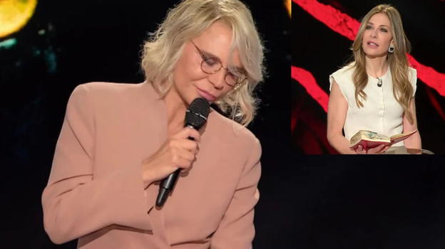 Maria De Filippi in lacrime a Belve: "Vorrei chiederlo a Maurizio Costanzo"