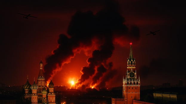 L’Ucraina attacca e colpisce Mosca nel cuore: 287…