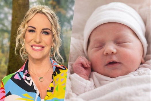 Antonella Clerici al settimo cielo annuncia: "È nata Vittoria"