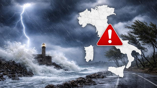 Allerta Meteo: "Forte burrasca in 2 regioni"