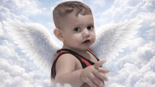 Il piccolo Domenico è appena volato in cielo