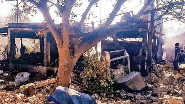 Tremenda deflagrazione, numerosi deceduti e coinvolti