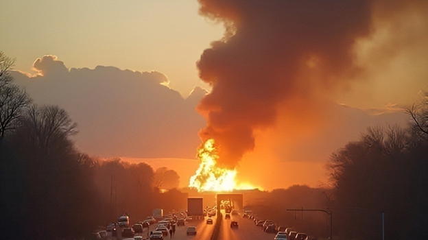 Deflagrazione poco fa in Italia: "È tutto perduto"