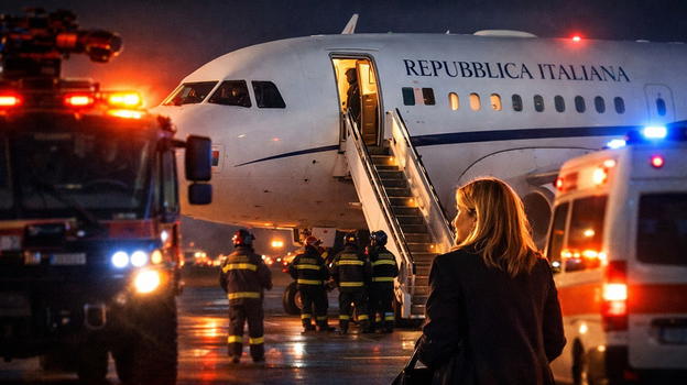 Giorgia Meloni, atterraggio d’emergenza del suo aereo: cos’è successo