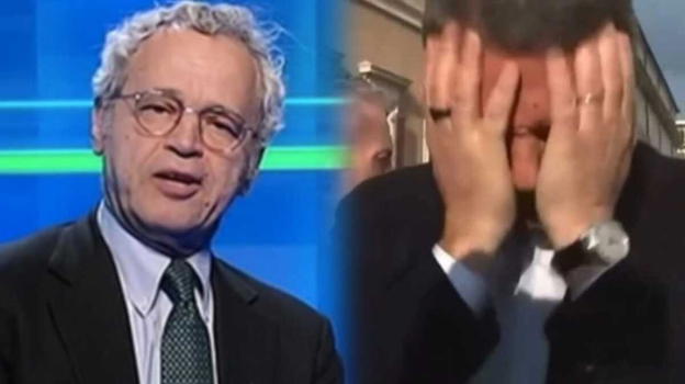 Referendum, Renzi esulta in diretta tv e Mentana lo gela così