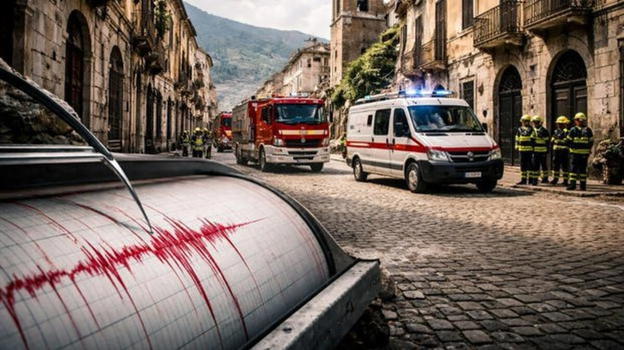 Italia, potente scossa di terremoto 4.1 poco fa