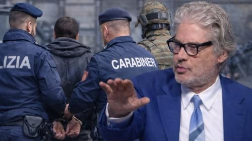Del Debbio, caos in diretta tv: costrette ad intervenire le forze dell'ordine