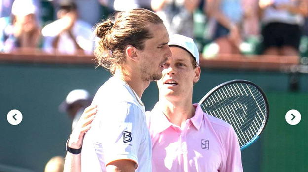 Tutta la frustrazione di Zverev nella frase a rete con Sinner: "Bast…