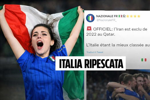 “Iran escluso dai Mondiali, Italia ripescata ufficialmente” Dalla Francia hanno rilanciato la notizia come nel 2022: ecco la verità