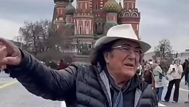 Al Bano, la notizia improvvisa dalla Russia: il messaggio da Piazza Rossa