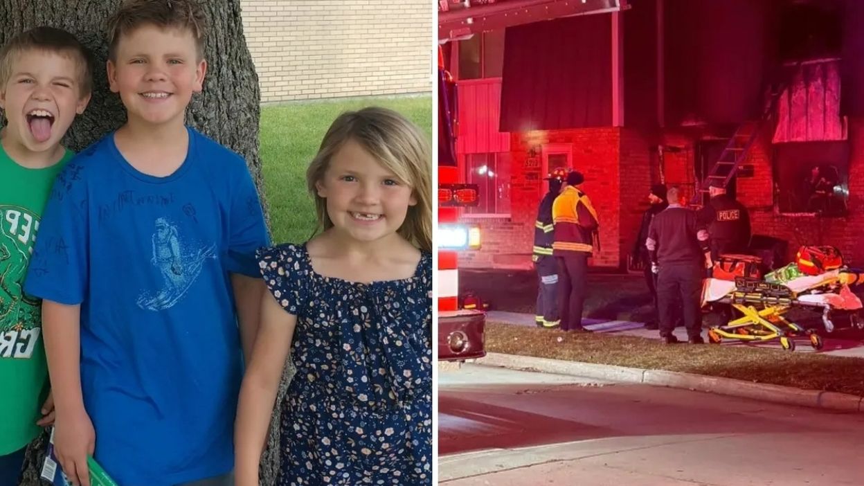 Fuma una sigaretta e la casa prende fuoco, perdono la vita 3 bimbi: il papà è fuggito