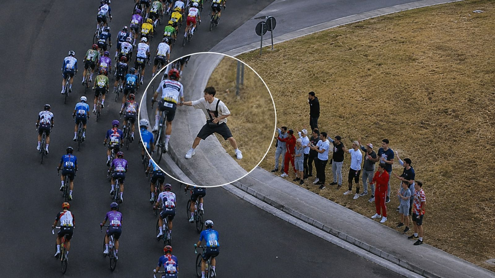 Giro d’Italia: identificati i 2 ragazzi che volevano far cadere i ciclisti