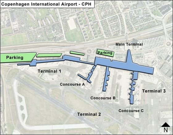 Copenhagen-CPH-Terminal-map