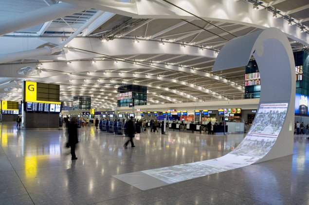 Aeroporto London-Heathrow, il più trafficato dell'Unione Europea per numero di passeggeri