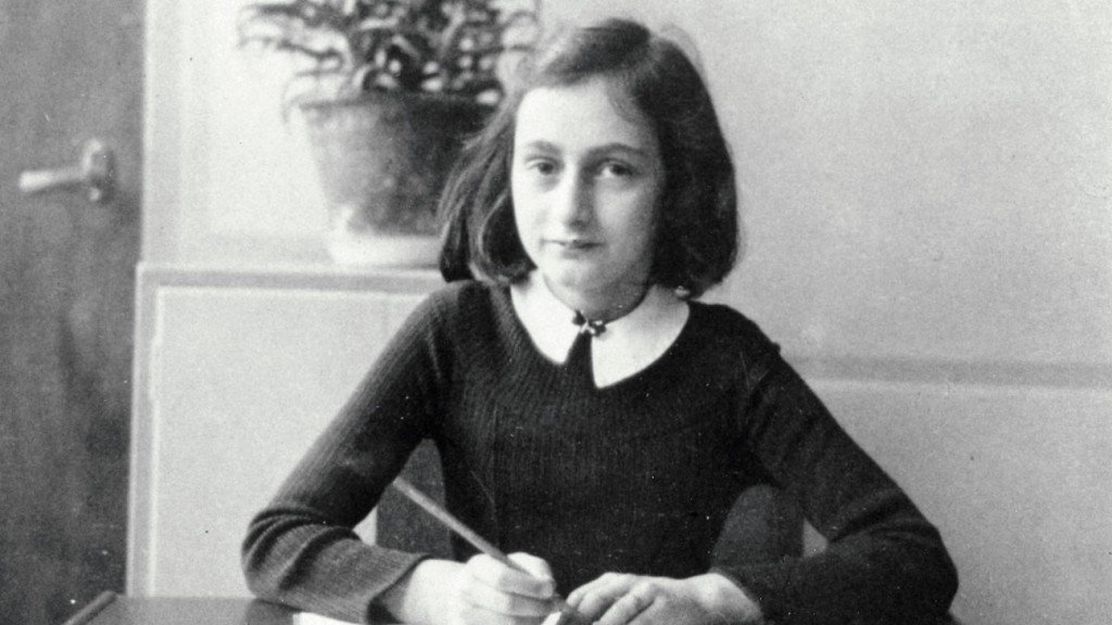 Un'immagine di Anna Frank