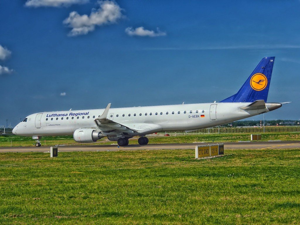 Gli aerei della Lufthansa fanno scalo a Vienna