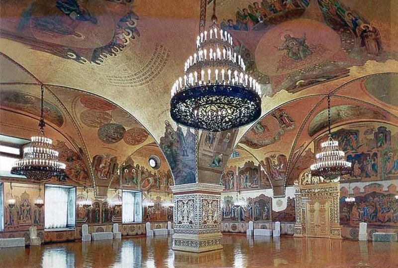 Gli interni del Palazzo: lusso ed opulenza degni di uno zar