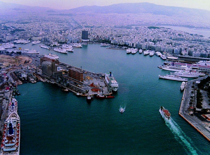 Il porto del Pireo