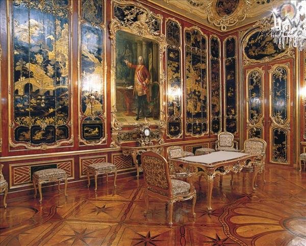 L'opulenza delle stanze di Schönbrunn