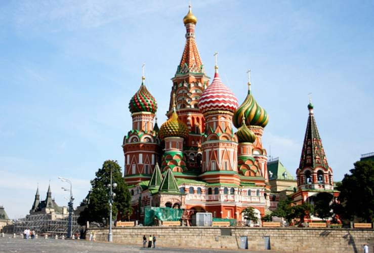 La Cattedrale di San Basilio, talvolta erroneamente integrata nel complesso del Cremlino