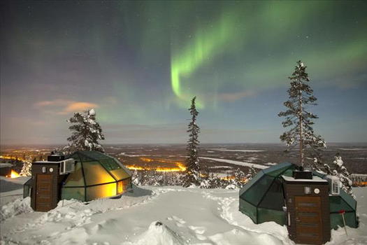Soggiornare in Lapponia, dentro ad un igloo