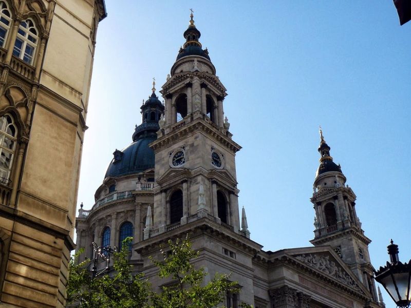 Mappa con i monumenti di Budapest