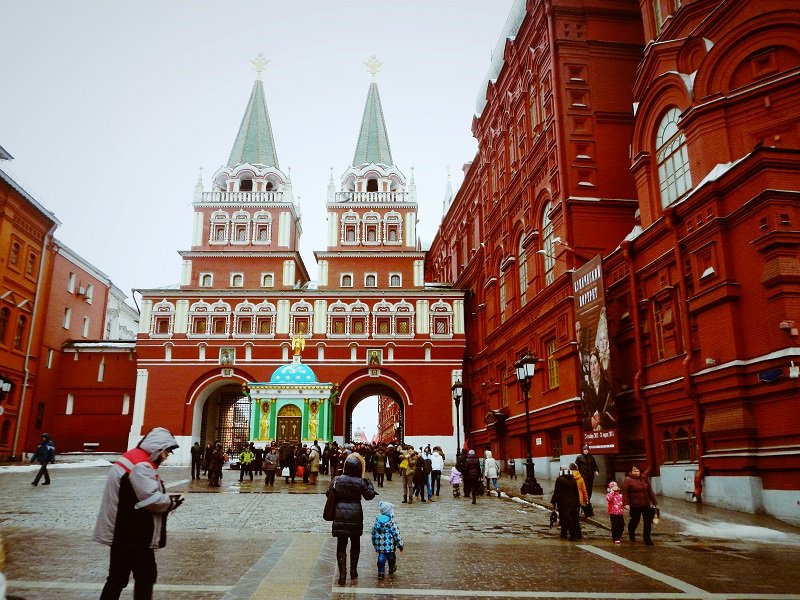 La Piazza Rossa di Mosca