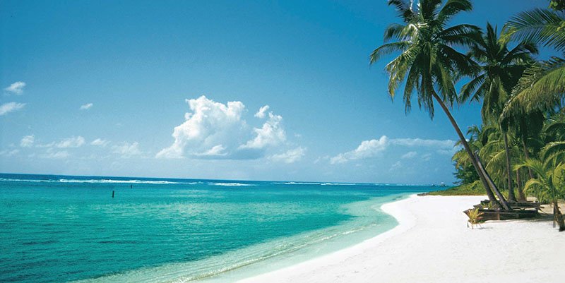 Una Spiaggia delle Isole Cayman