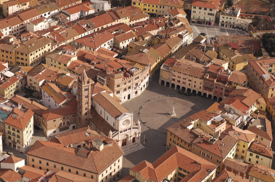 Piazza Dante Alighieri a Grosseto