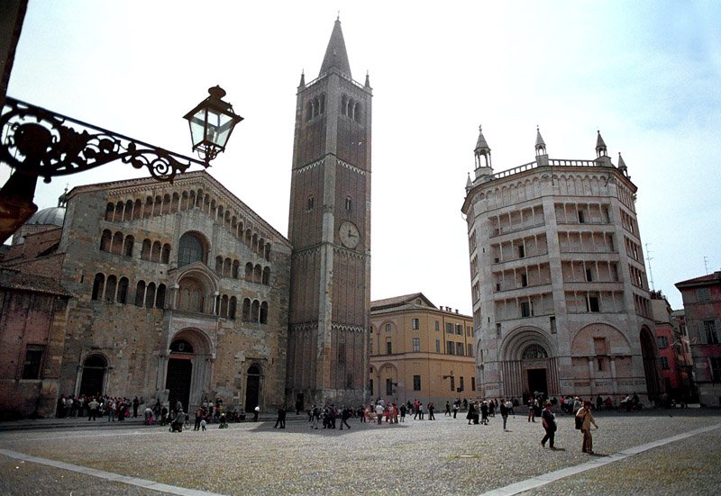 Piazza Duomo a Parma