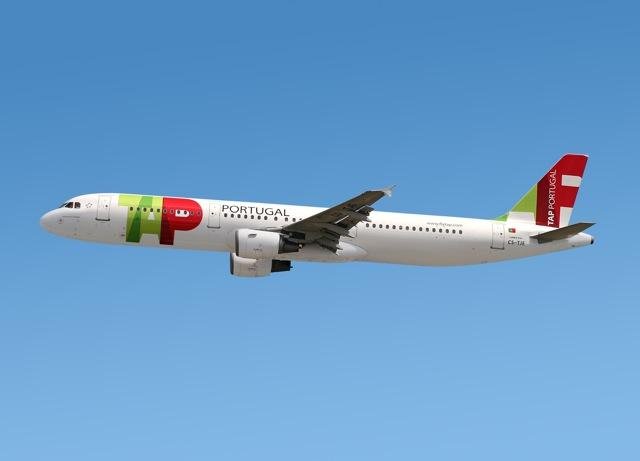 Un aereo della compagnia Tap Portugal