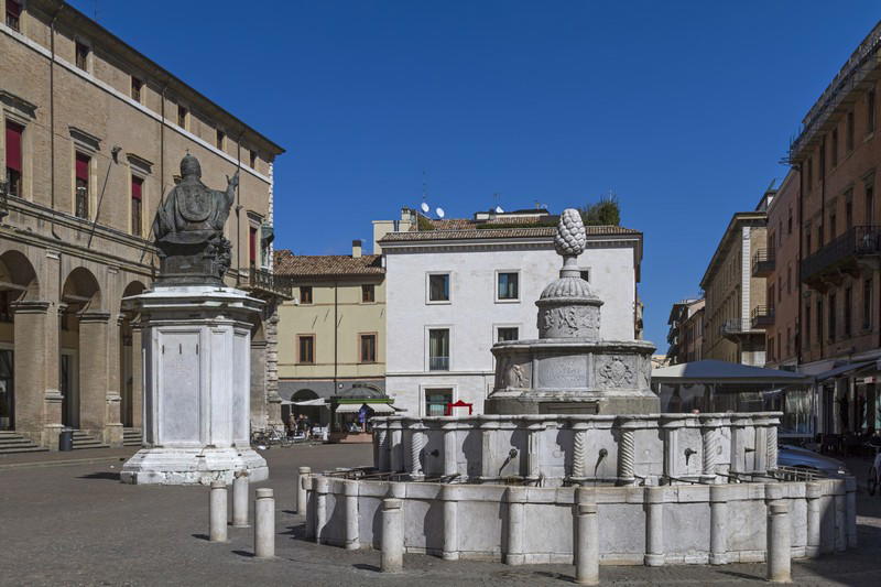 Piazza Cavour a Rimini