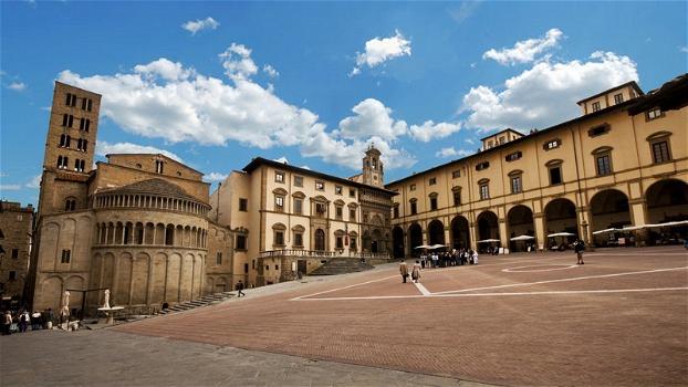 Piazza Grande ad Arezzo