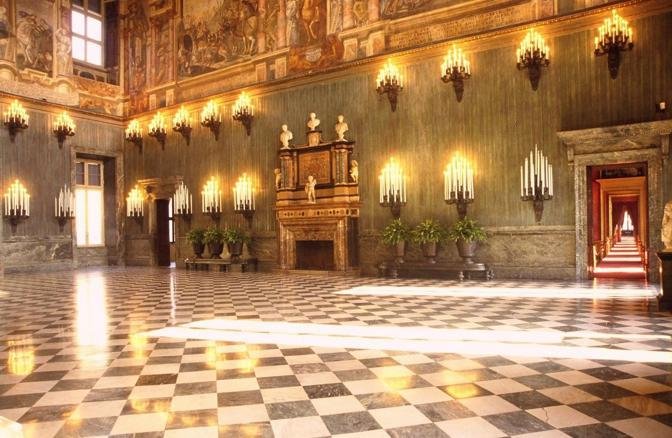 Salone degli Svizzeri nel Palazzo Reale di Torino
