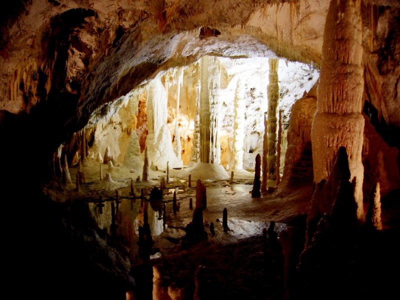 Uno scorcio delle meravigliose grotte di Frasassi