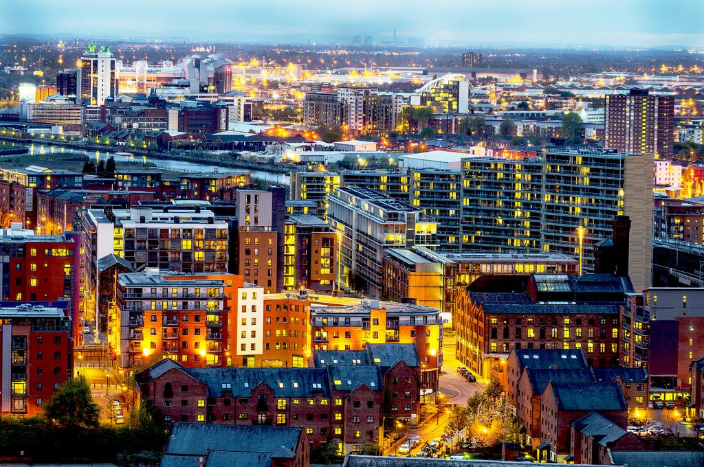 Panorama di Manchester
