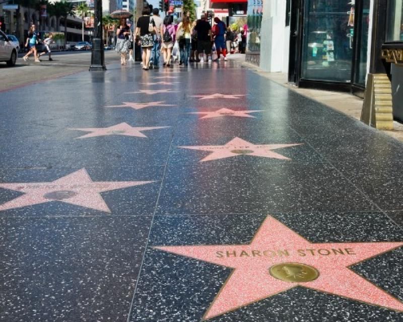 Walk of Fame di Hollywood a Los Angeles