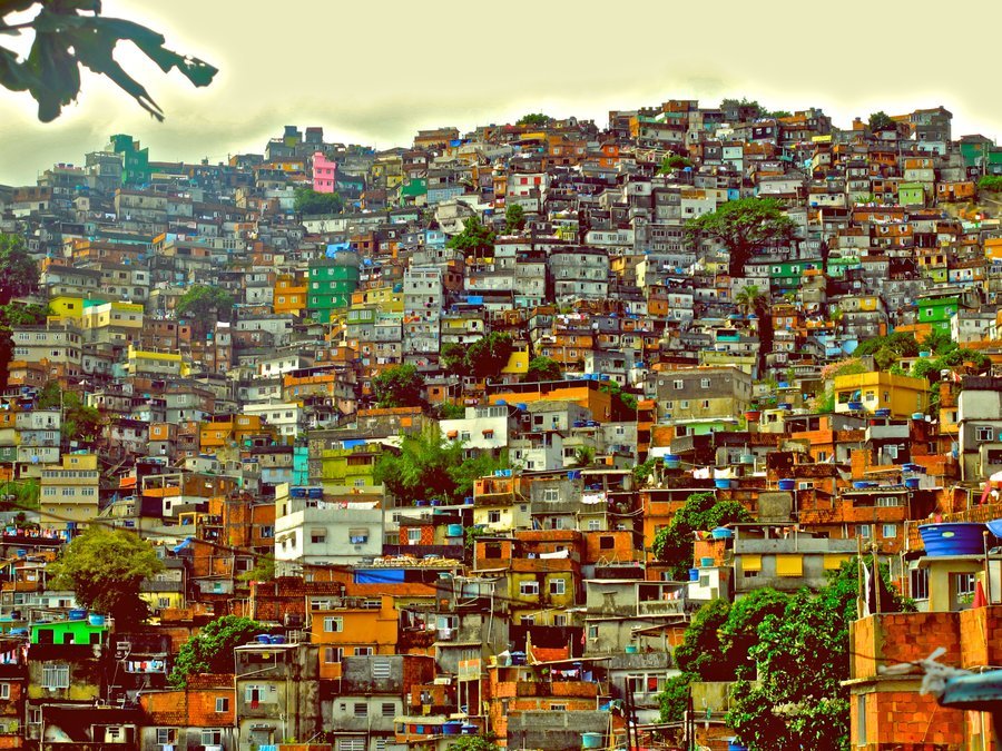 Le favelas di Rio de Janeiro 