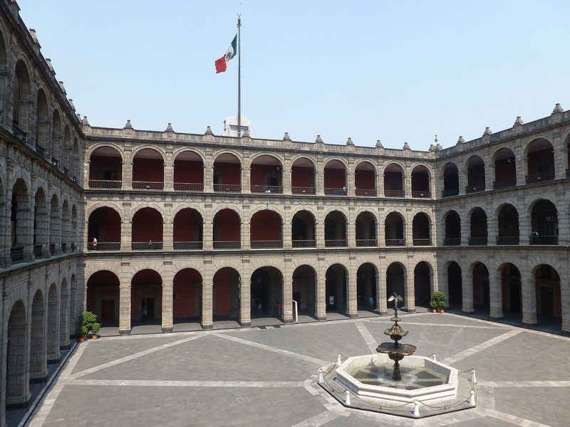 Palacio Nacional a Città del Messico