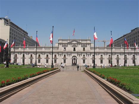 Palacio de la Moneda a Santiago del Cile