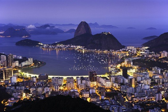 Scorcio di Rio de Janeiro