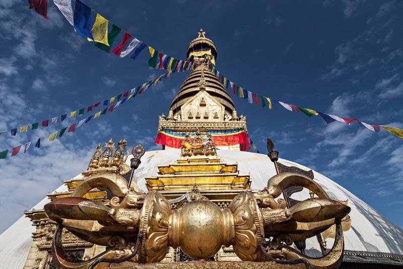 Tempio di Swayambhunath a Kathmandu