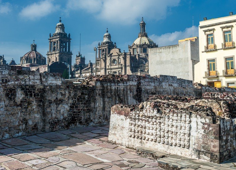 Templo Mayor a Città del Messico